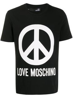 Love Moschino футболка с принтом