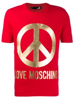 Love Moschino футболка с логотипом