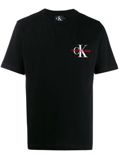 Calvin Klein Jeans футболка с вышитым логотипом