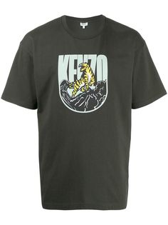 Kenzo футболка с принтом