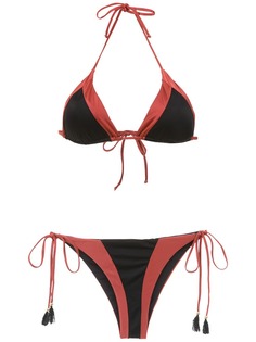 Brigitte triangle top bikini set
