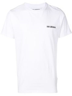Han Kjøbenhavn футболка с круглым вырезом и вышитым логотипом