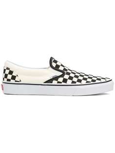 Vans слипоны в клетку