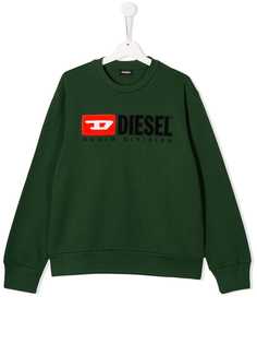 Diesel Kids толстовка с логотипом