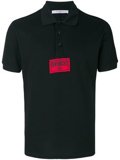 Givenchy футболка-поло с логотипом