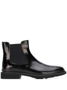 Tods лакированные ботинки челси Tod`S