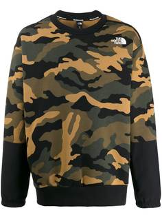 The North Face толстовка с камуфляжным принтом