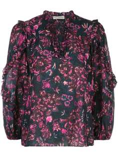 Ulla Johnson блузка-трапеция с цветочным принтом