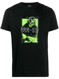 Diesel футболка с графичным принтом