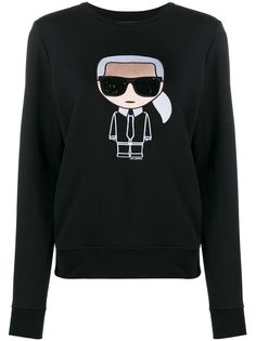 Karl Lagerfeld толстовка Karl с вышивкой