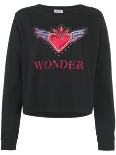 LIU JO декорированный джемпер Wonder
