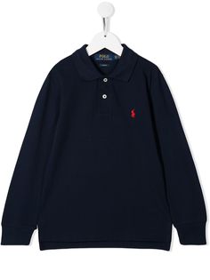 Ralph Lauren Kids рубашка-поло кроя слим