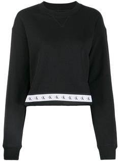 Calvin Klein Jeans свитер с контрастными полосками и логотипом