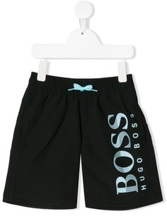 Boss Kids классические плавательные шорты