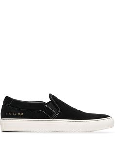 Common Projects слипоны с логотипом