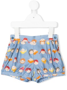 Knot printed bloomers