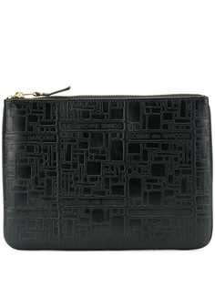 Comme Des Garçons Wallet фактурный клатч