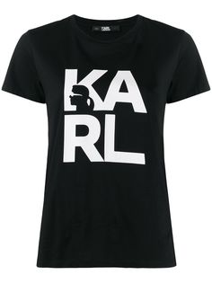 Karl Lagerfeld футболка с логотипом