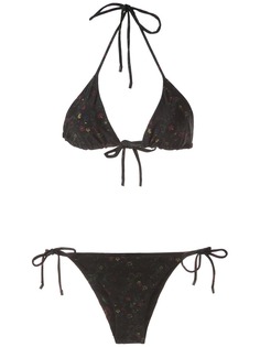 Osklen printed bikini set