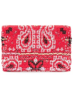 Coohem трикотажная твидовая визитница Bandana