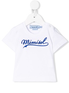Mi Mi Sol футболка с вышивкой