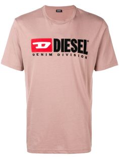 Diesel футболка с логотипом в стиле 90-х