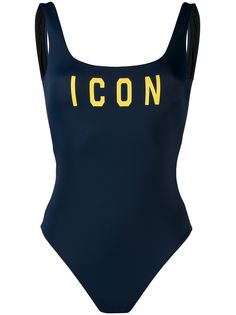 Dsquared2 купальник Icon со слоганом