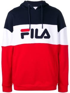 Fila толстовка с капюшоном и логотипом