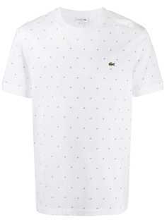 Lacoste футболка с вышитым логотипом
