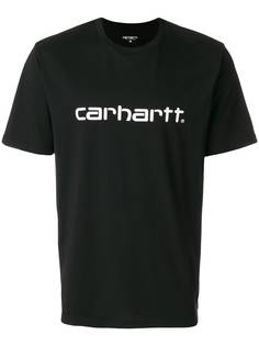 Carhartt футболка с заплаткой с логотипом