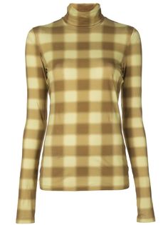 Proenza Schouler White Label футболка из джерси с длинными рукавами и высоким воротником