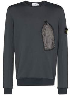 Stone Island толстовка с нагрудным карманом