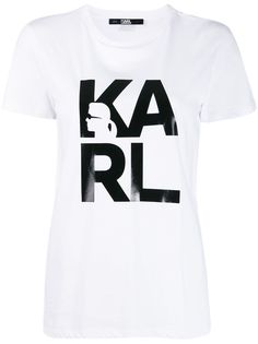 Karl Lagerfeld футболка Karl с логотипом