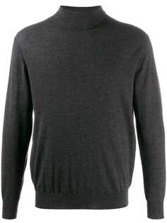 N.Peal 007 Fine Gauge Mock Turtle Neck Sweater