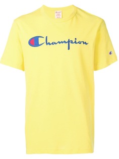 Champion футболка с вышитым логотипом