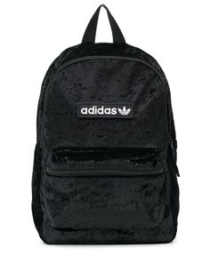 adidas бархатный рюкзак с логотипом