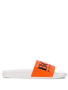 Boss Hugo Boss шлепанцы с логотипом