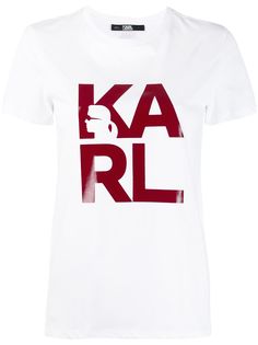 Karl Lagerfeld футболка Karl с логотипом