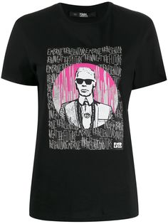 Karl Lagerfeld футболка из коллаборации с Endless