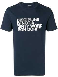 Ron Dorff футболка с принтом Discipline
