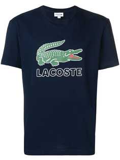 Lacoste футболка с логотипом и круглым вырезом
