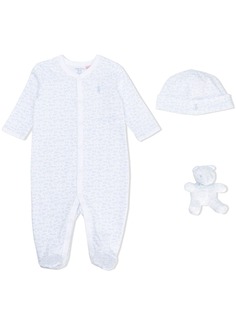 Ralph Lauren Kids комплект для новорожденного с принтом