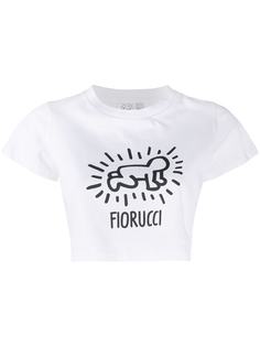 Fiorucci укороченный топ Keith Haring