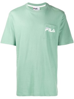 Fila футболка с контрастным логотипом