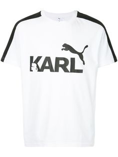 Puma футболка из коллаборации Karl с логотипом
