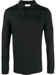 Calvin Klein рубашка-поло с длинными рукавами