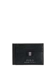 Polo Ralph Lauren картхолдер с металлическим логотипом
