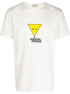 Maison Kitsuné футболка Triangle Fox