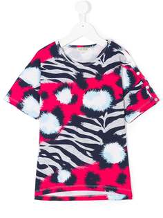Kenzo Kids футболка с анималистическим принтом