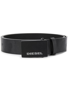 Diesel фактурный ремень с камуфляжным узором